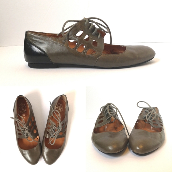 Jeffrey Campbell Shoes - Jeffrey Campbell lace up Oxford granny flats